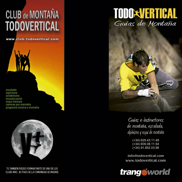 CLUB DE MONTAA TODOVERTICAL (MADRID) - ESCALADA, ALPINISMO, SENDERISMO, MTB y ESQU DE MONTAA